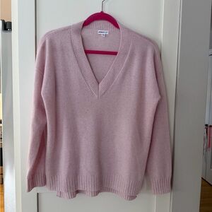 Minnie rose Pink Cashmere Sweater. XS.